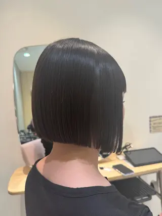 ショート 𝘀𝗮𝗲 ⑅*/ 艶髪/ショートボブのヘアスタイル