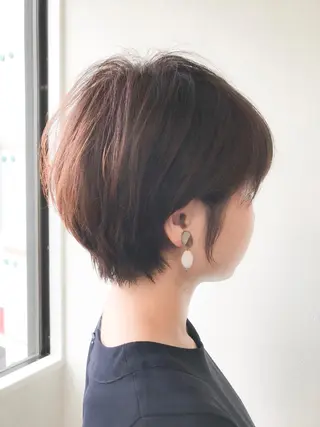 ショート カラー 松本 俊樹のヘアスタイル