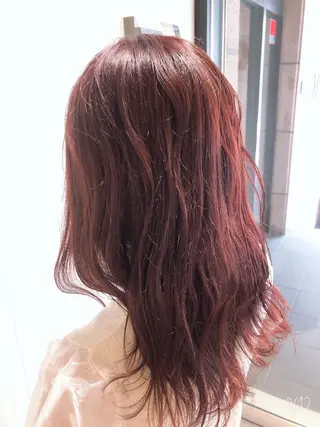 ロング カラー EARTH志木/佐藤 氷河のヘアスタイル