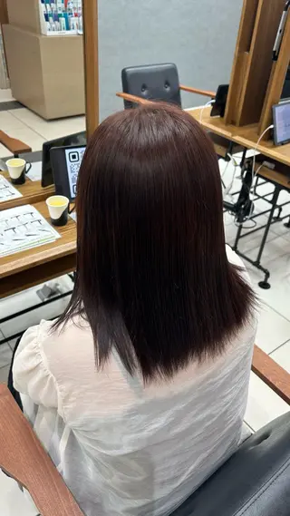 ミディアム ヘアセット/艶カラー emi🍒のヘアスタイル