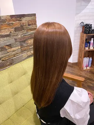 ロング カラー レイヤー／髪質改善 ／YUのヘアスタイル