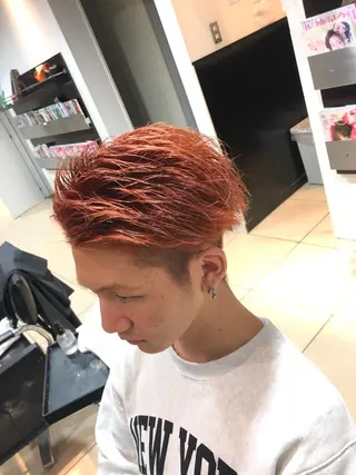 カラー メンズ 手塚 亮汰のヘアスタイル