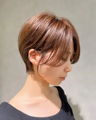 ショート 似合わせショート 森岡俊亮のヘアスタイル