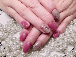 ネイル マジック ミラーのネイルデザイン