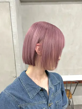 ミディアム カラー nico TOKYO 渋谷所属・ブリーチ ハイトーン 特化🌈フジタハルキのヘアスタイル