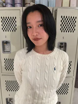 カラー 透明感カラー/海外風 レイヤー/mao🗽のヘアスタイル