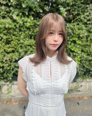 ミディアム カラー 韓国ヘア🇰🇷 RYOTAのヘアスタイル