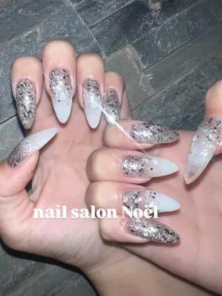 ロング nail salon Noël_赤磐のネイルデザイン