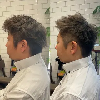 ショート メンズ 💈トレサンパ 💈金山駅✂︎愛実のヘアスタイル