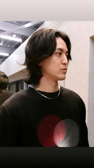 ミディアム メンズ ✳︎透明感カラー✳︎ ボブ✳︎nanaのヘアスタイル