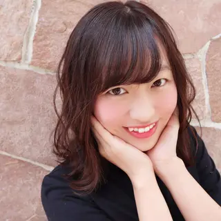 ミディアム カラー ＊横浜駅＊ 金子 誠也のヘアスタイル