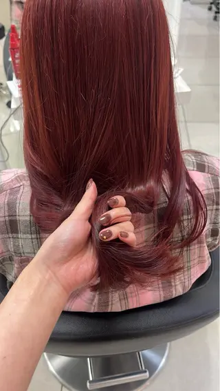 ロング カラー 艶髪【カラー支持率 No.1】リノ🪐のヘアスタイル
