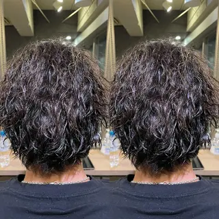 パーマ メンズ 美髪整形✨髪質改善 ✨中村弘仁/チーフのヘアスタイル