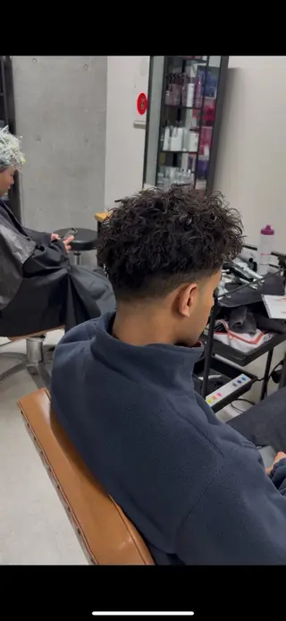 パーマ メンズ メンズパーマ特化 園田　楓莉のヘアスタイル