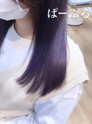 ミディアム 美髪特化韓国へア ❤︎nanami❤︎のヘアスタイル