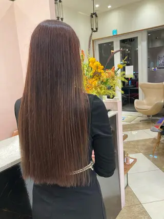 ロング カラー ショートカット／ 明千（ミチ）のヘアスタイル