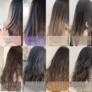 ロング カラー ヘアアレンジ 阿部 圭悟のヘアスタイル