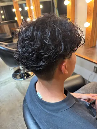 パーマ メンズ 🌀メンズパーマ🌀 平川海夢のヘアスタイル