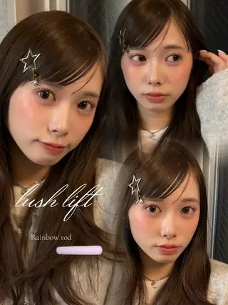マツエク・マツパ F room UMEDAのマツエク・マツパデザイン