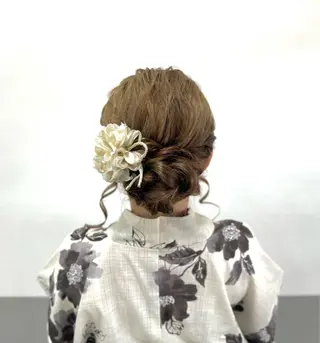 ヘアアレンジ 髪質改善/似合わせ パーマ/yumikaのヘアスタイル