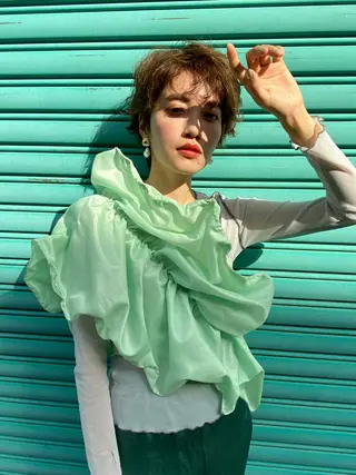 カラー 住田悠紗/ カットモデル募集中のヘアスタイル