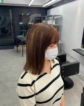 ミディアム 川上拓真 ✂︎学芸大学のヘアスタイル