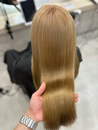 ロング カラー 透明感カラー/韓国風 /髪質改善/ゴトウのヘアスタイル