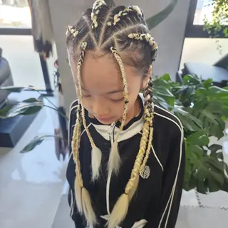 ヘアアレンジ キッズ ESTELA... OHARA のヘアスタイル
