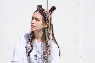 ロング ヘアアレンジ 大野 あさみのヘアスタイル
