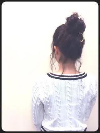 ロング ヘアアレンジ 沢田 瞳のヘアスタイル