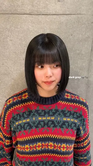 ショート 梅田美容師 nao🐈‍⬛のヘアスタイル