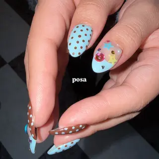 ネイル posa nail モエミのネイルデザイン