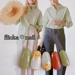 ネイル flicka* nailのネイルデザイン