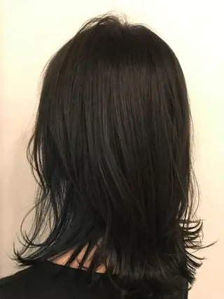 ミディアム カラー ✨カラー支持No.1 🧸ワキ カナコ🧸のヘアスタイル