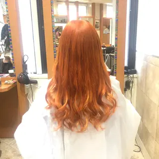ロング カラー ヘアアレンジ リピート指名no.1 /ruiのヘアスタイル