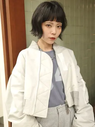 ショート (h)wim ウィムのヘアスタイル