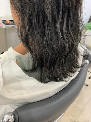 セミロング カラー Reb_keiji 👑小倉圭司のヘアスタイル