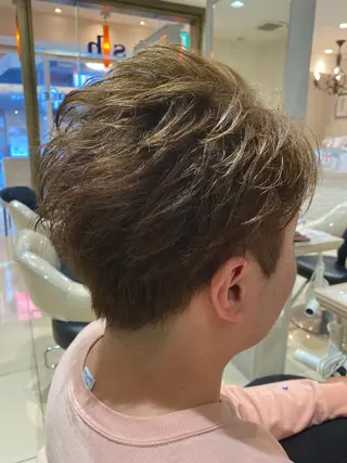 カラー メンズ 似合う髪型が 分からない方へのヘアスタイル