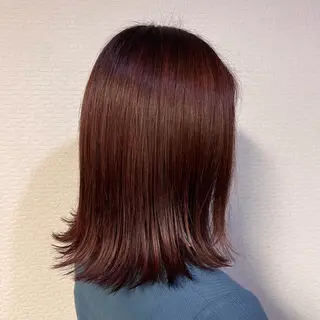 ミディアム カラー ｼﾉｻﾞｷ ｷﾅのヘアスタイル