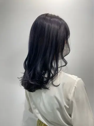 セミロング カラー NANAMI 【Rico】のヘアスタイル