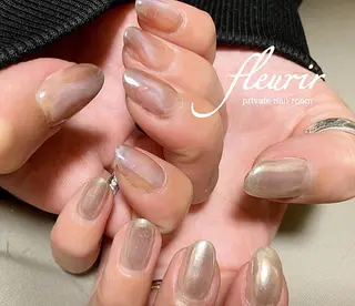 ネイル フルリール 【プライベートサロンのネイルデザイン