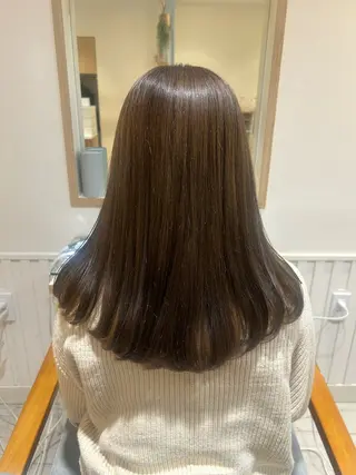 ロング 大川 夏実のヘアスタイル