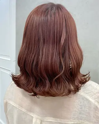 カラー 🎀 のえか/ハイ トーン/ピンク🤍のヘアスタイル