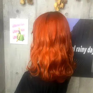 ミディアム 髪質改善💓艶髪💓 暖色💗加藤あゆみのヘアスタイル