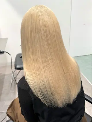 ロング カラー ボブ/ショート⭐︎ カット無料⭐︎カレンのヘアスタイル