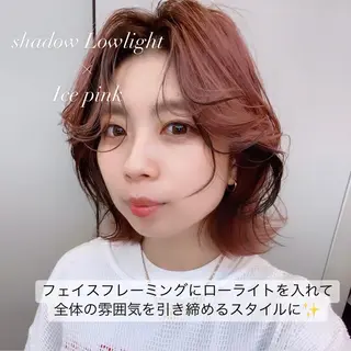 ミディアム カラー 艶髪と透明感を ‼️/若林のヘアスタイル