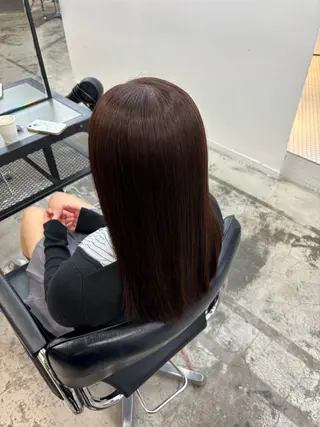 ミディアム カラー ダメージレス艶髪 🦋MISAKI🦋のヘアスタイル