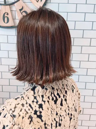 ミディアム カラー 韓国hair🦋 Nanaのヘアスタイル