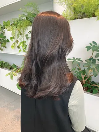 セミロング Utata  literie所属・🌷小野田 睦🌷のヘアスタイル