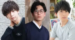 ショート パーマ メンズ ルーチェヘアー 北摂エリアNo.1のヘアスタイル